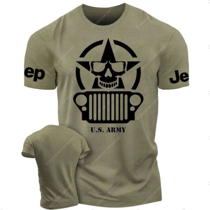 Skull Star Willys U.S. Army T-Shirt