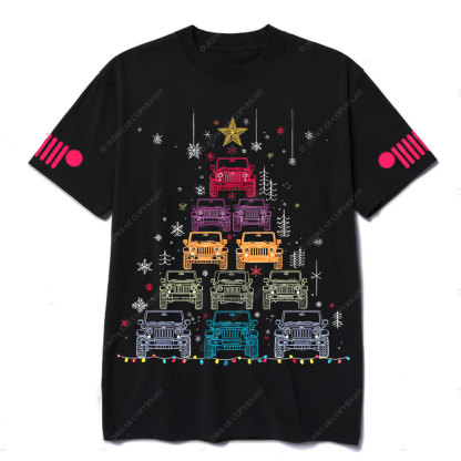 Christmas Snow Jp Xmas Tree T-Shirt