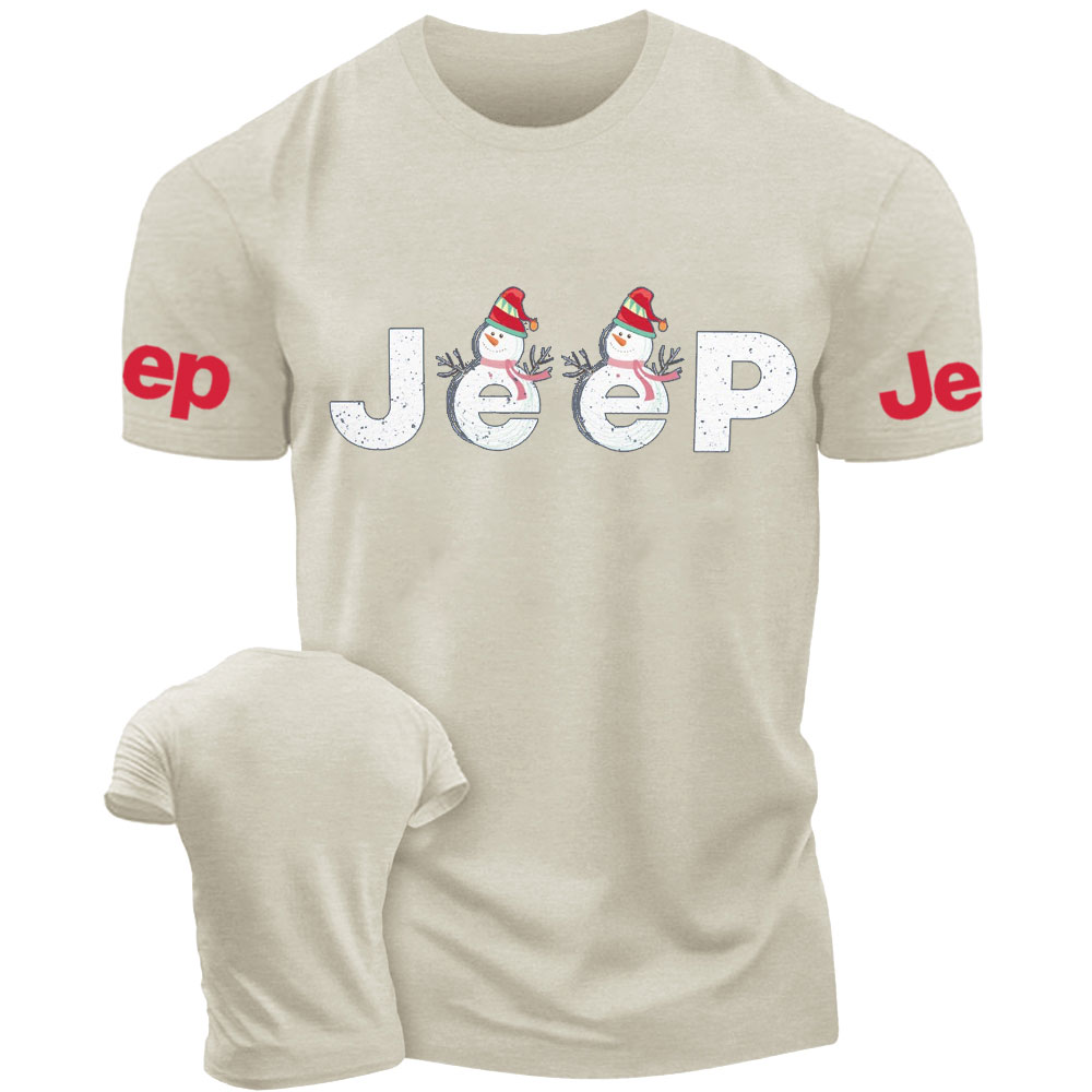 Jp Christmas Snowman Jp T-Shirt