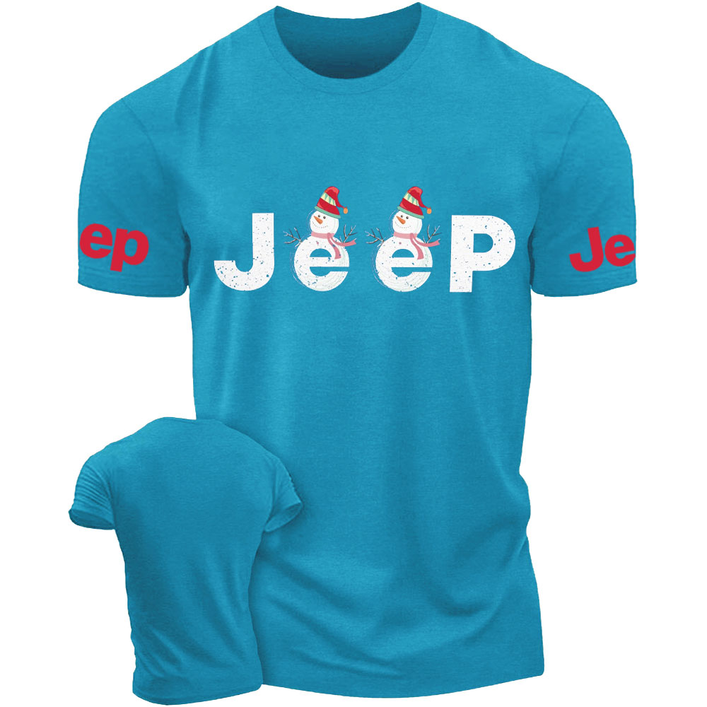 Jp Christmas Snowman Jp T-Shirt