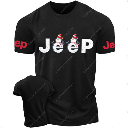 Jp Christmas Snowman Jp T-Shirt