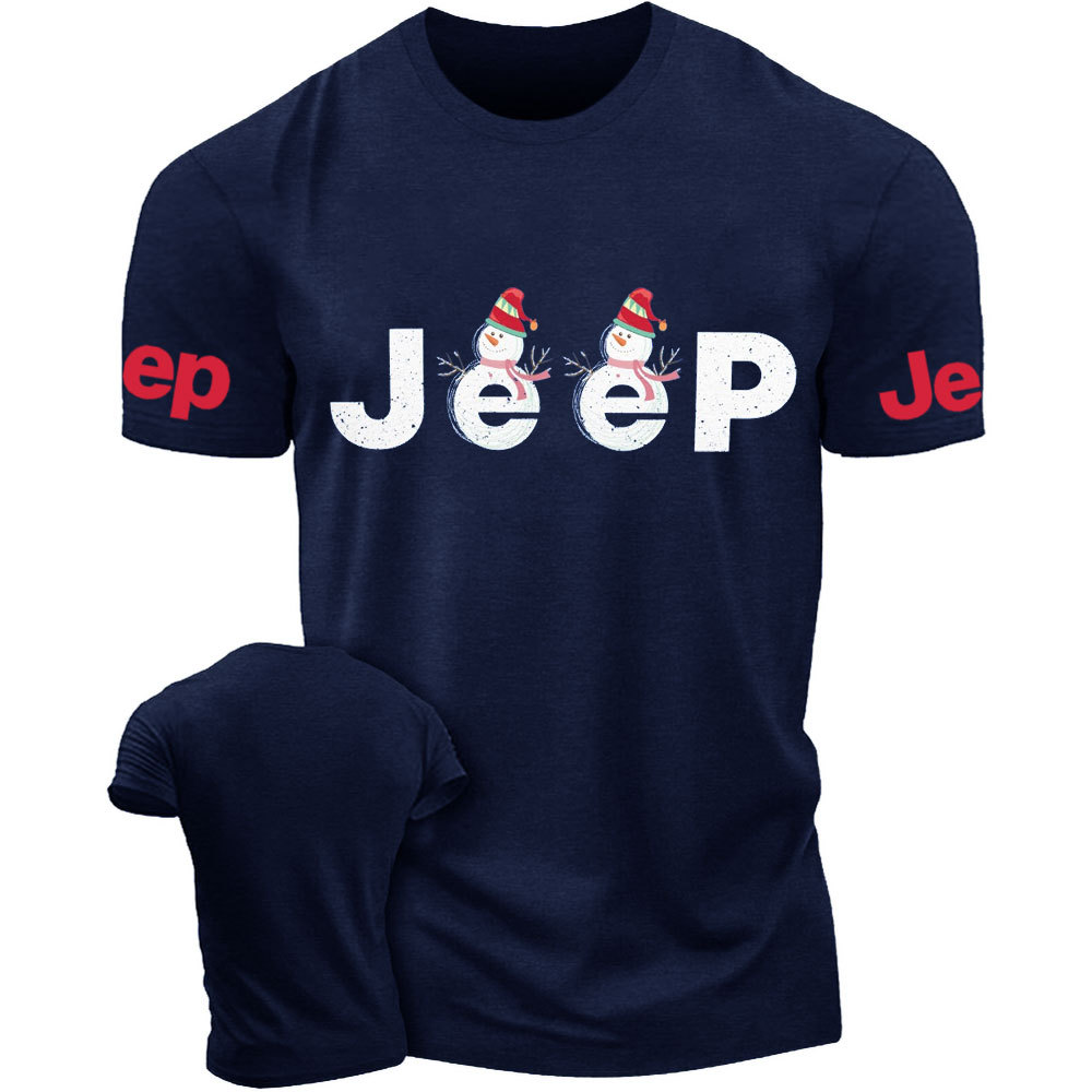 Jp Christmas Snowman Jp T-Shirt