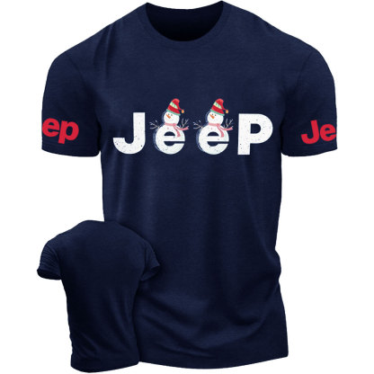 Jp Christmas Snowman Jp T-Shirt