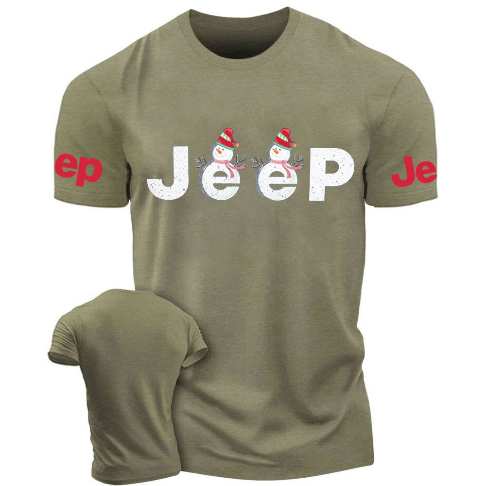 Jp Christmas Snowman Jp T-Shirt