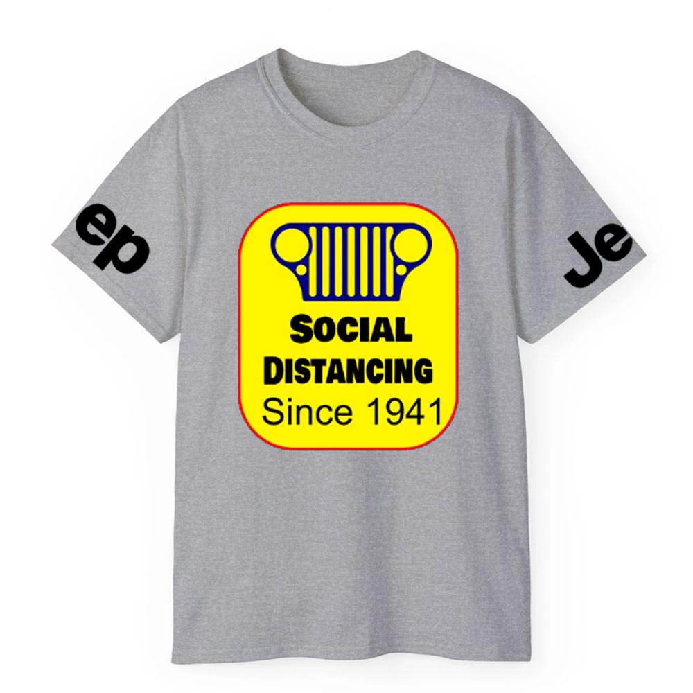Social Distancing Since 1941 Jp Lover T-Shirt