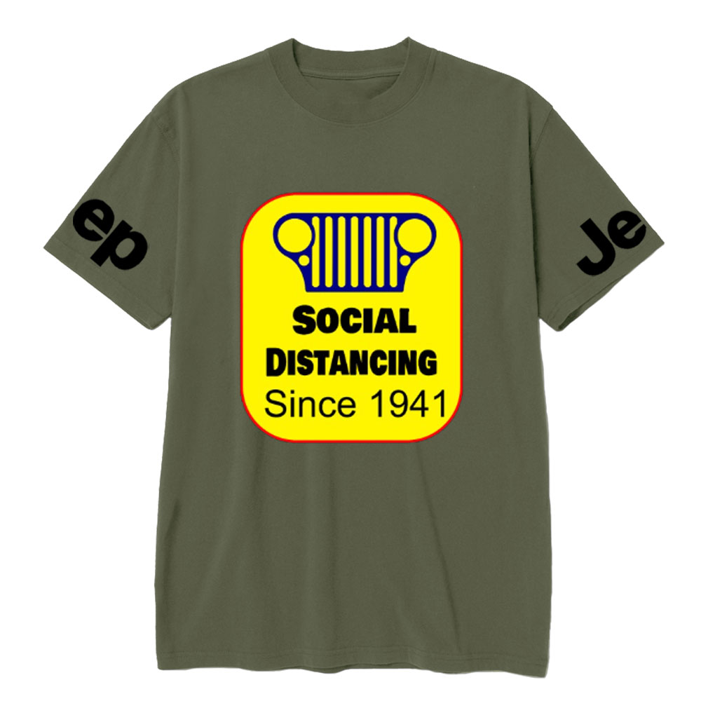 Social Distancing Since 1941 Jp Lover T-Shirt