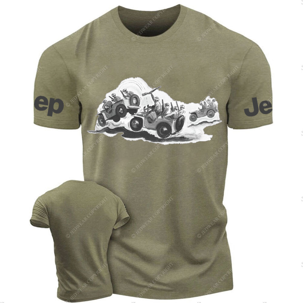 Willys Back Here Veterans Jp T-Shirt