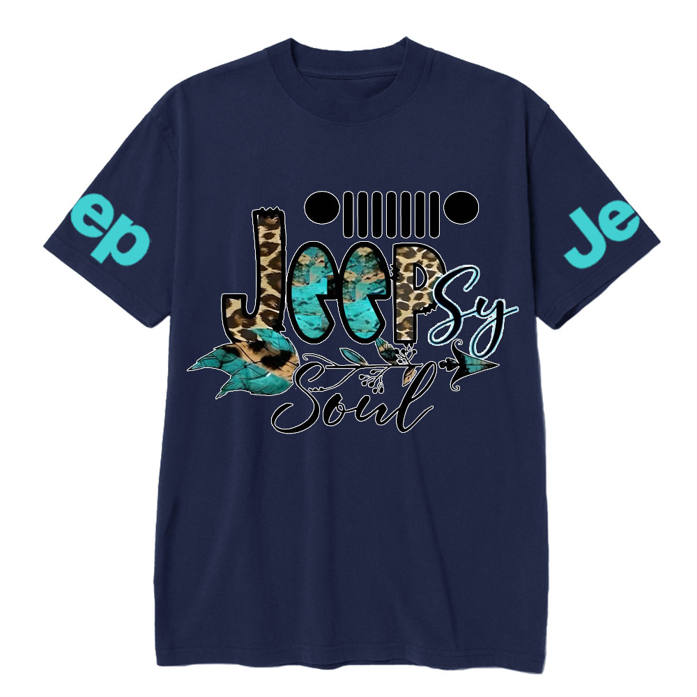 Jpsy Soul Leopard Print Jp T-Shirt