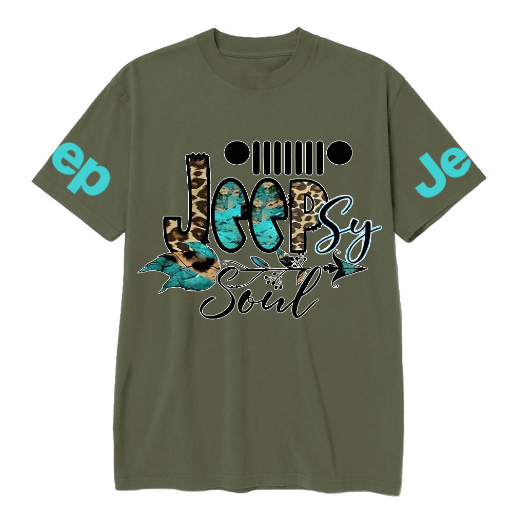 Jpsy Soul Leopard Print Jp T-Shirt