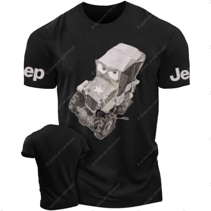 Cars Willy Cartoon Concept T-Shirt