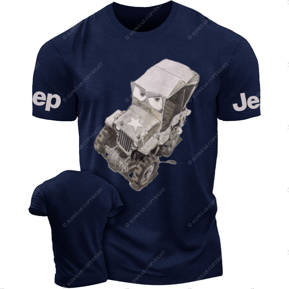 Cars Willy Cartoon Concept T-Shirt