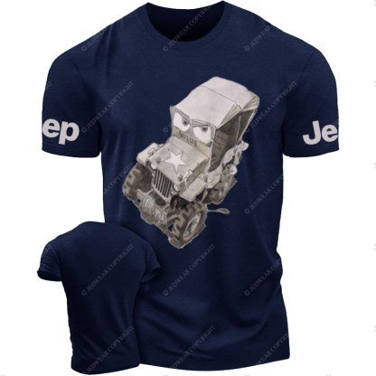 Cars Willy Cartoon Concept T-Shirt