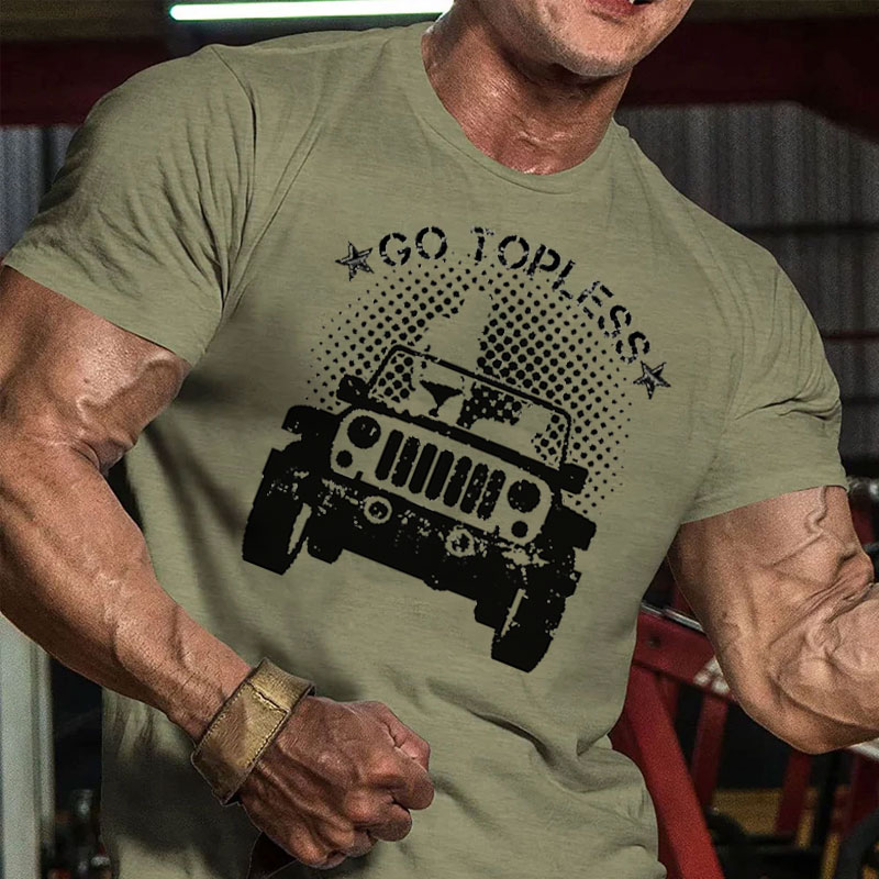 Go Topless on T-Shirt