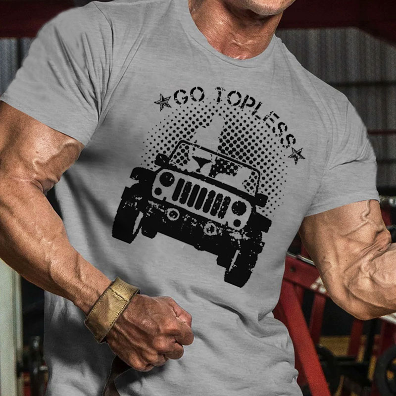 Go Topless on T-Shirt