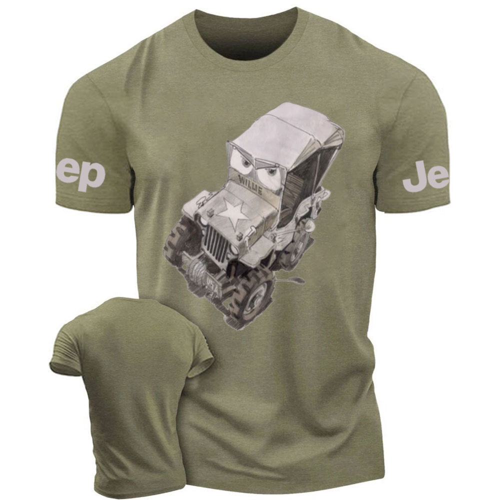 Cars Willy Cartoon Concept T-Shirt