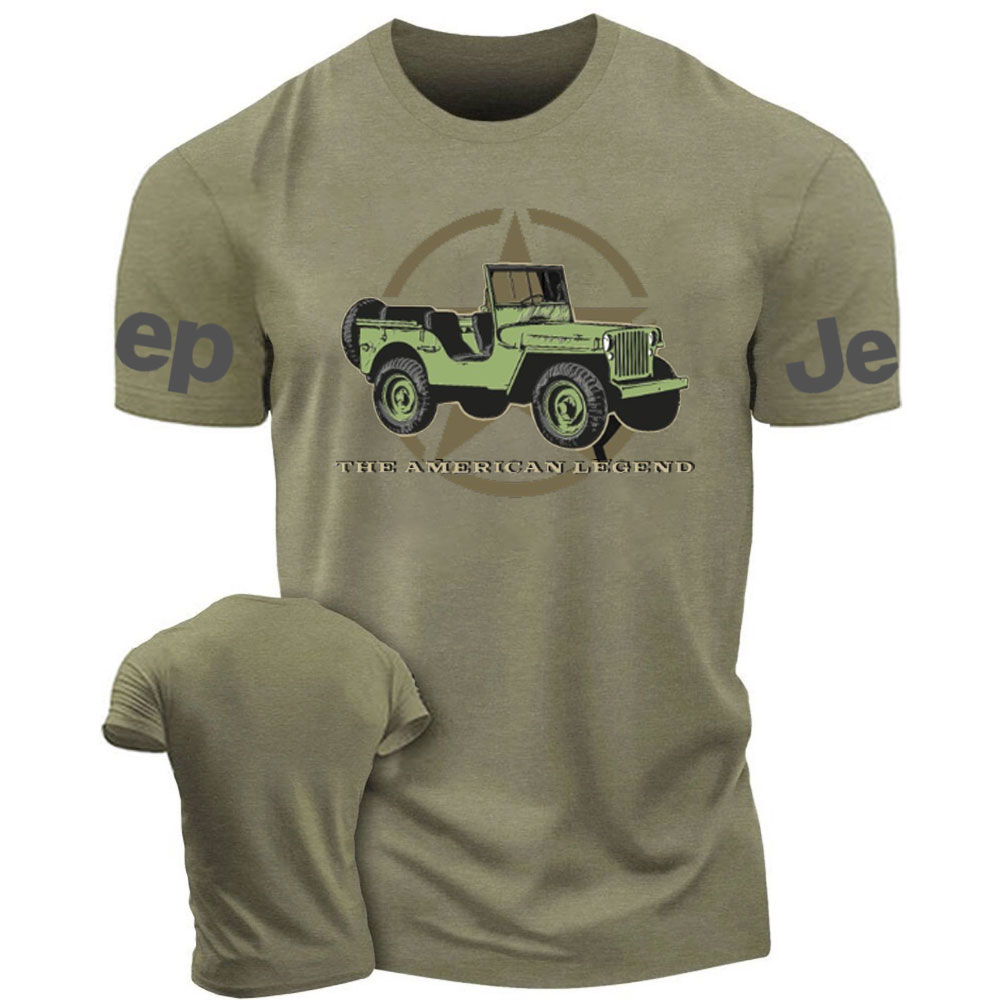The American Legend Army Green Star Jp Lover T-Shirt