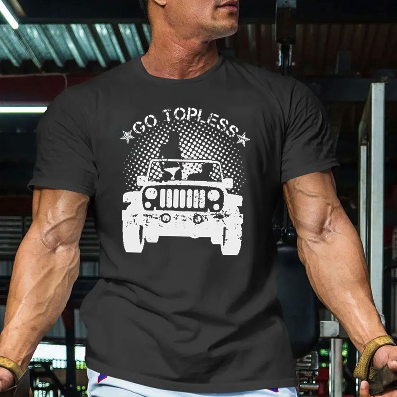 Go Topless on T-Shirt
