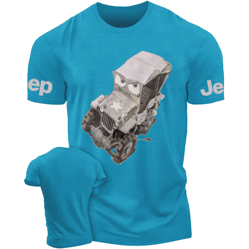 Cars Willy Cartoon Concept T-Shirt