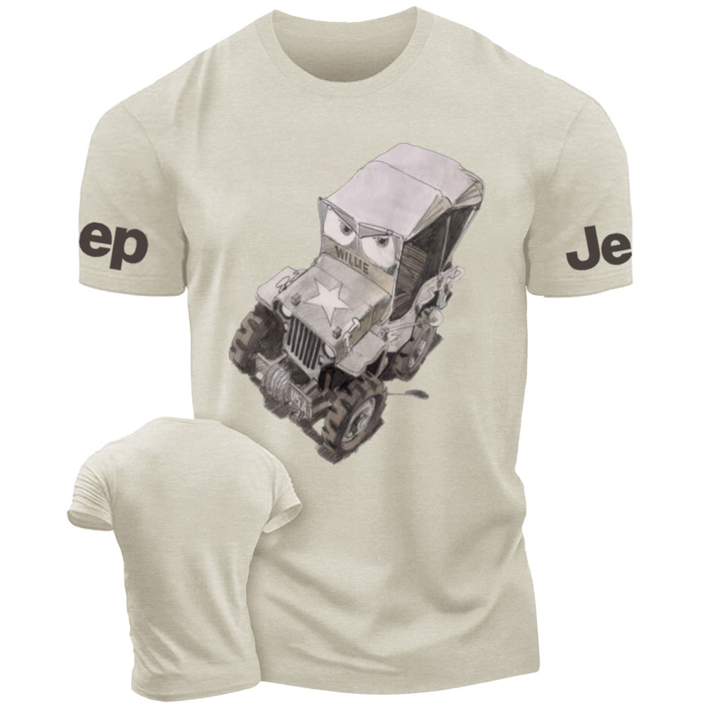 Cars Willy Cartoon Concept T-Shirt