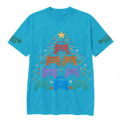 Merry Christmas Jp Xmas Tree T-Shirt