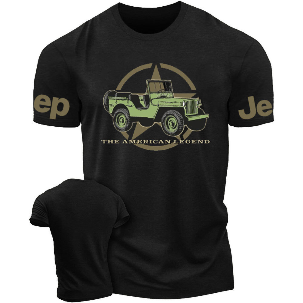 The American Legend Army Green Star Jp Lover T-Shirt