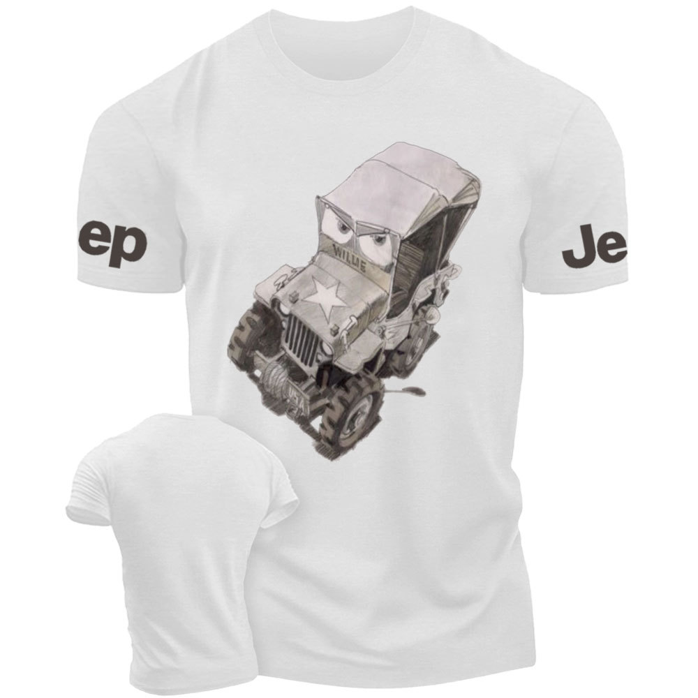 Cars Willy Cartoon Concept T-Shirt