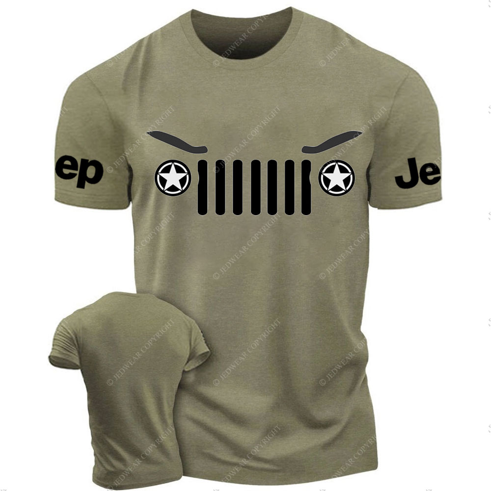 Army Star Headlights Jp Grille T-Shirt