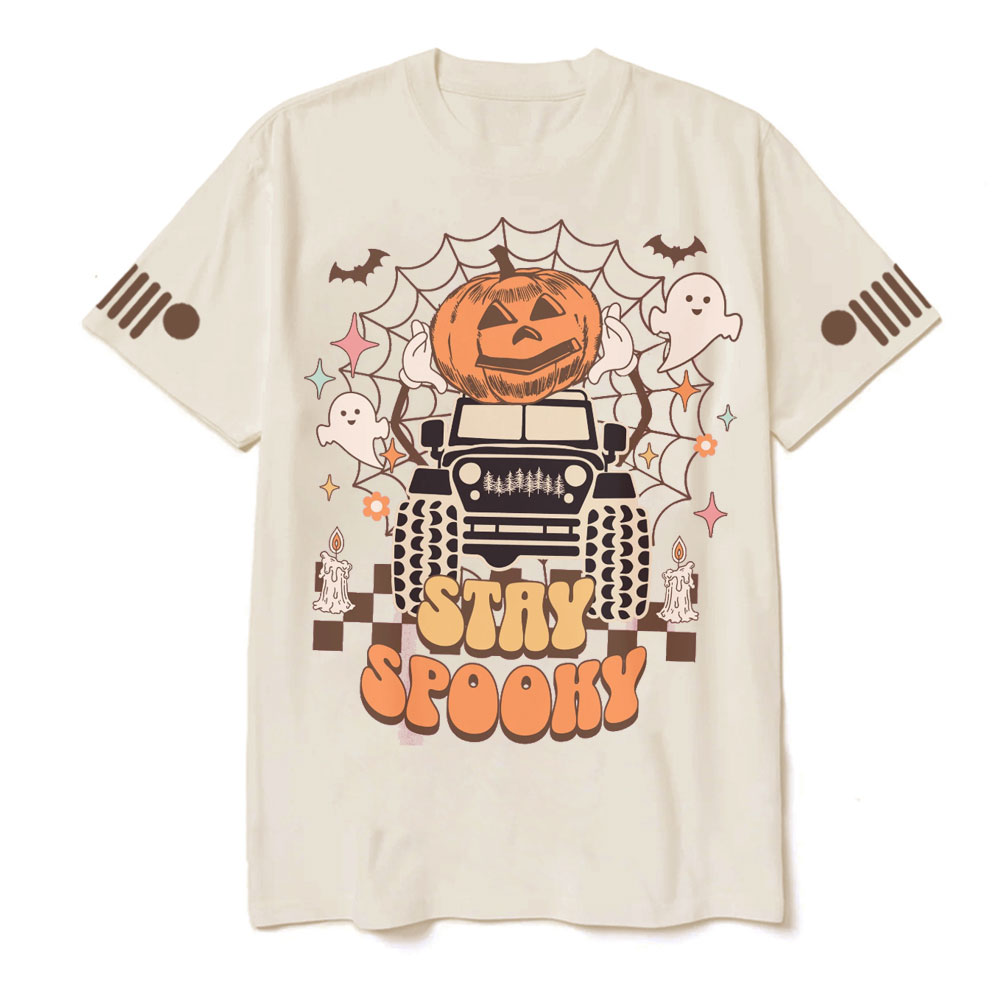 Stay Spooky Halloween Jp Advanture T-shirt