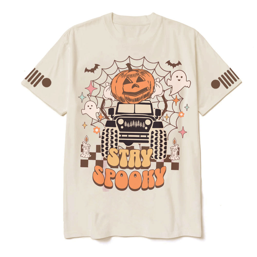 Stay Spooky Halloween Jp Advanture T-shirt