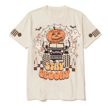 Stay Spooky Halloween Jp Advanture T-shirt