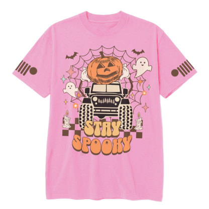 Stay Spooky Halloween Jp Advanture T-shirt