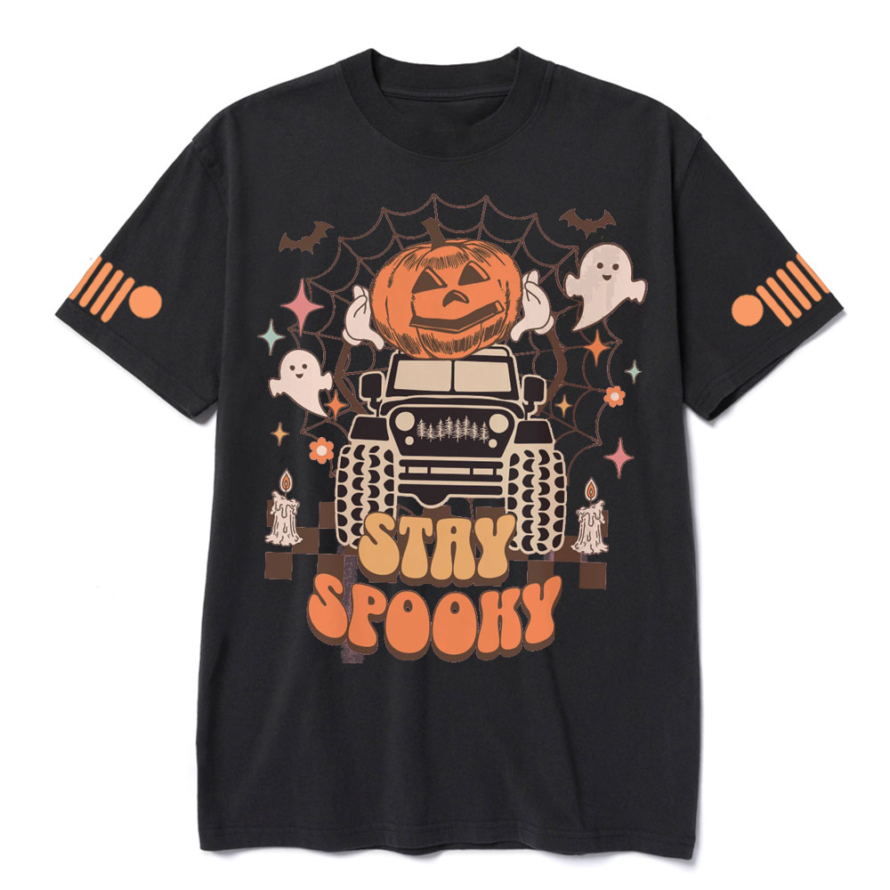 Stay Spooky Halloween Jp Advanture T-shirt