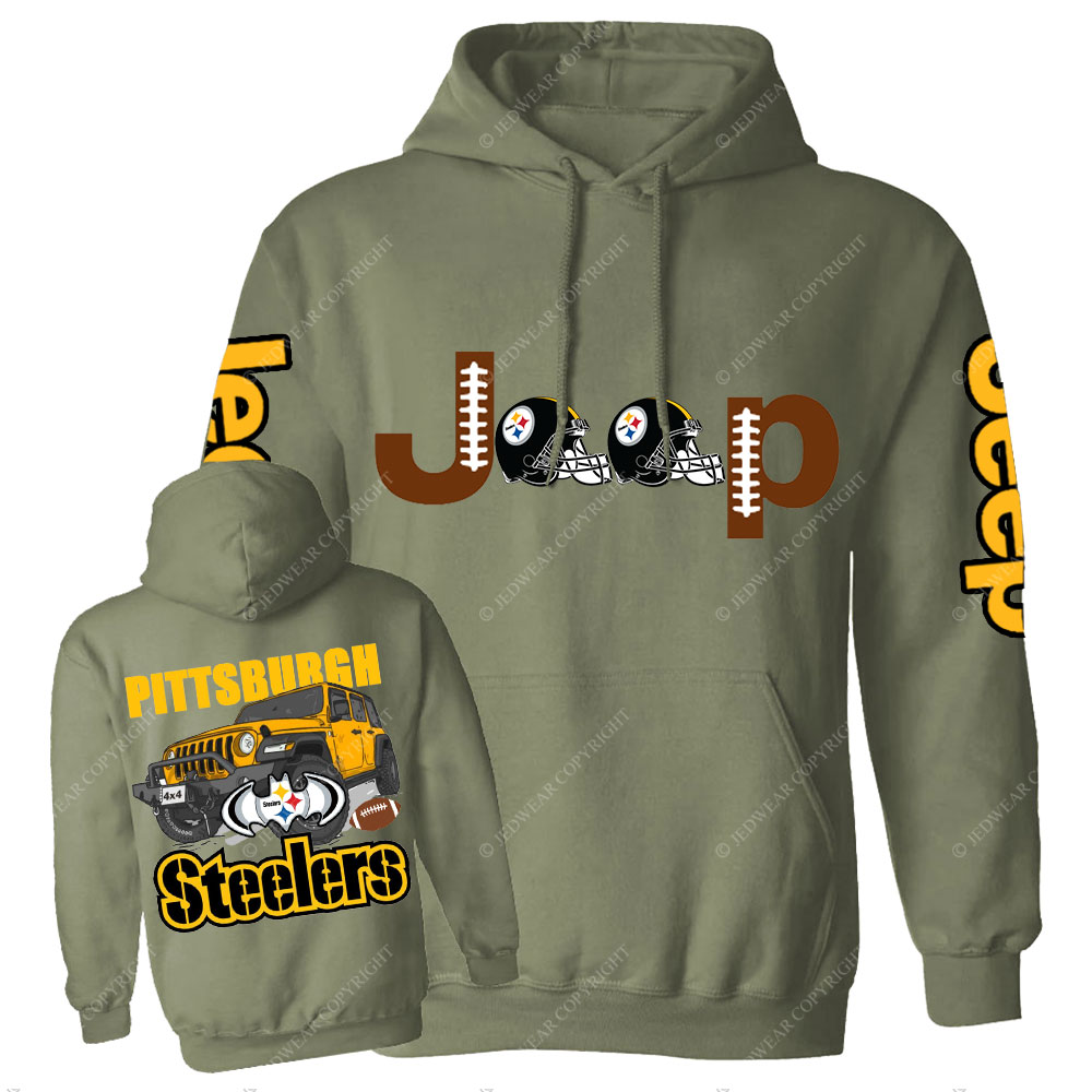 Pittsburgh Steeler Football Helmet Jp Casual Hoodie