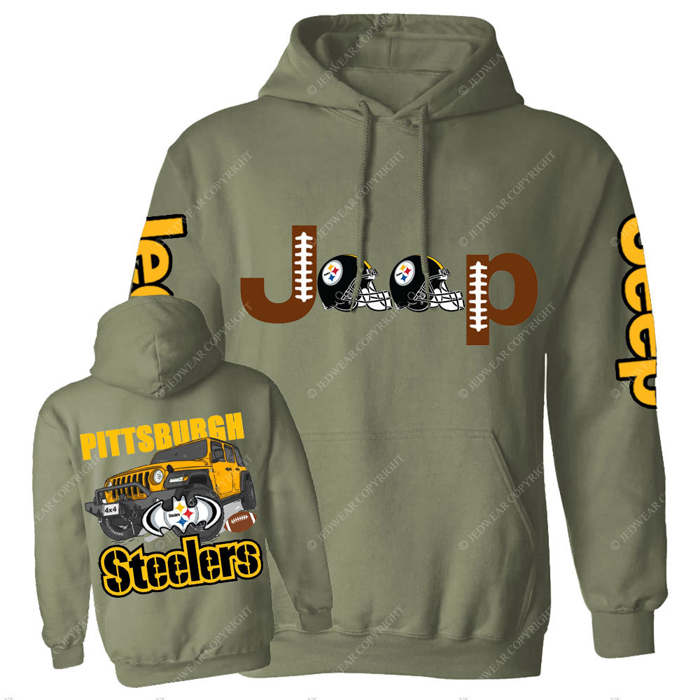 Pittsburgh Steeler Football Helmet Jp Casual Hoodie