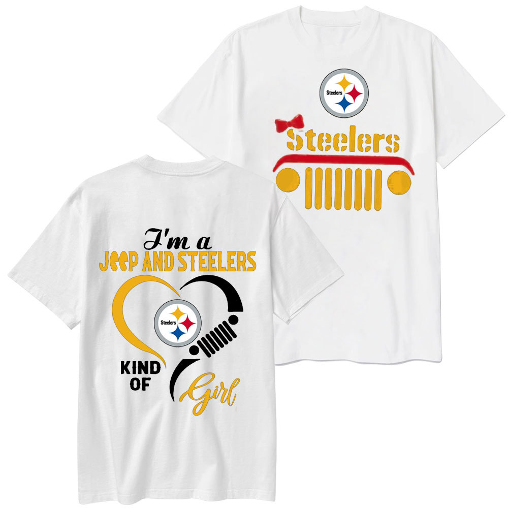 Pittsburgh Steelers NFL I’m A Jp And Falcons Kind Of Girl T-Shirt