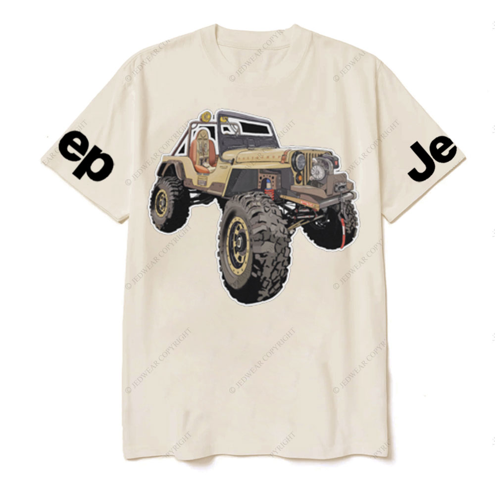 Jp Willys Stroke Outline Design T-Shirt