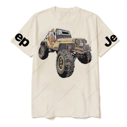 Jp Willys Stroke Outline Design T-Shirt