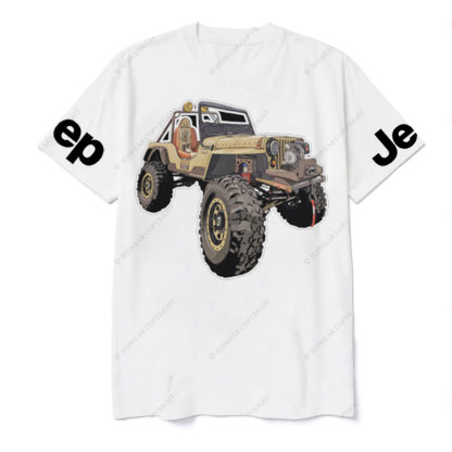 Jp Willys Stroke Outline Design T-Shirt