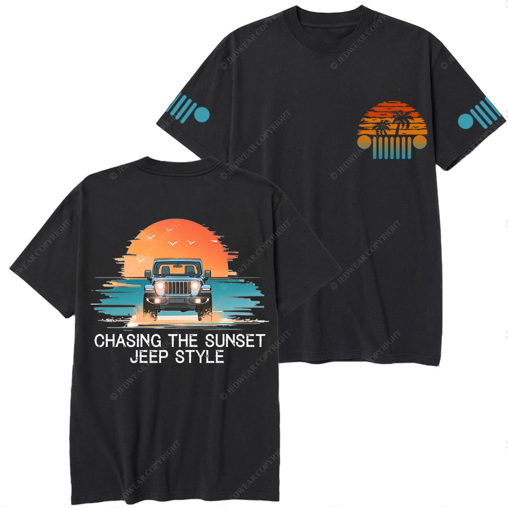 Chasing the Sunset Jp Style T-Shirt
