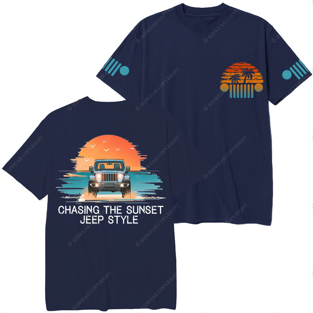 Chasing the Sunset Jp Style T-Shirt