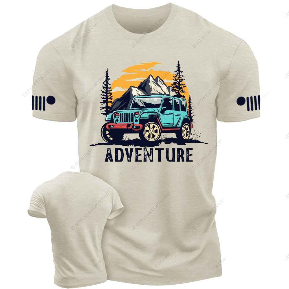 Jp Sunset Mountains Advanture T-Shirt