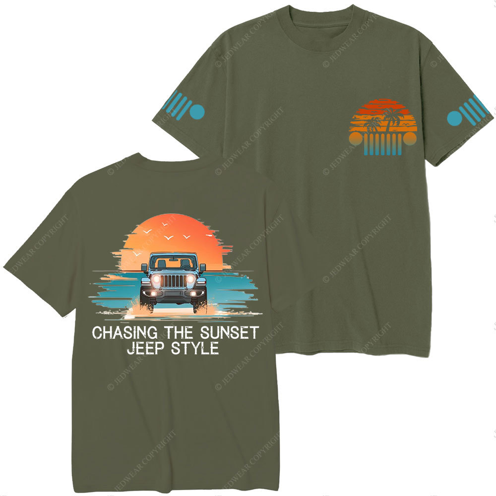 Chasing the Sunset Jp Style T-Shirt