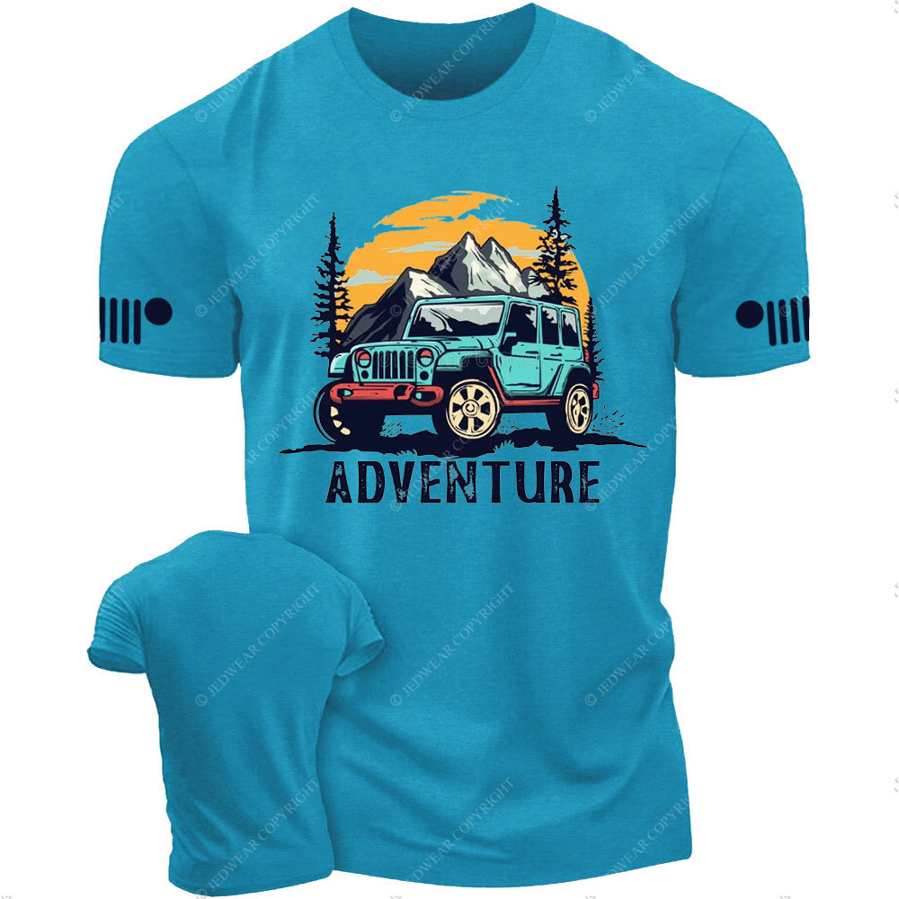 Jp Sunset Mountains Advanture T-Shirt