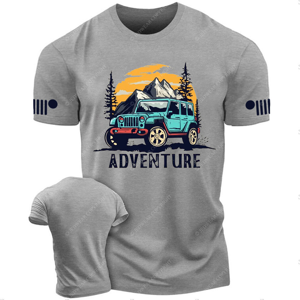 Jp Sunset Mountains Advanture T-Shirt