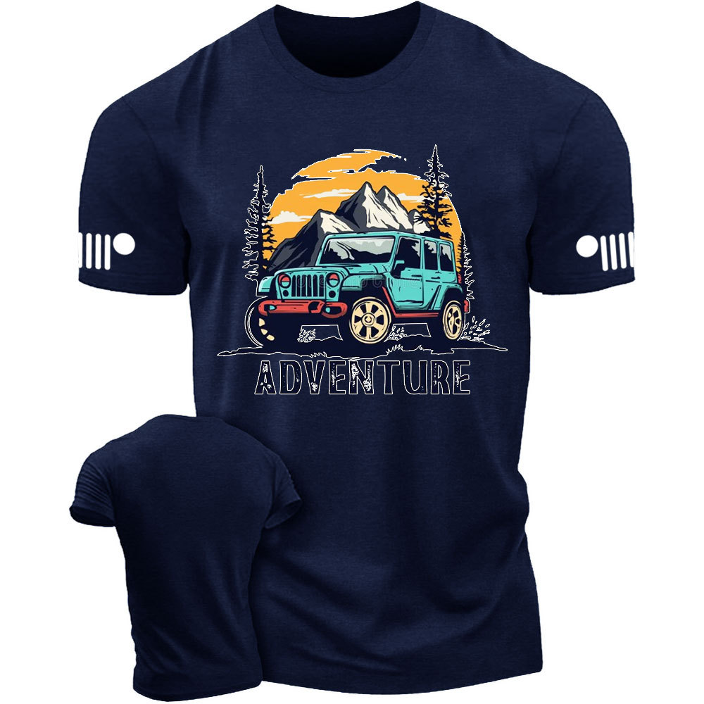 Jp Sunset Mountains Advanture T-Shirt