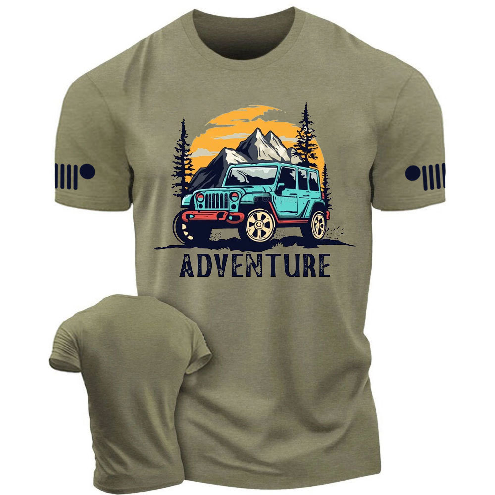 Jp Sunset Mountains Advanture T-Shirt