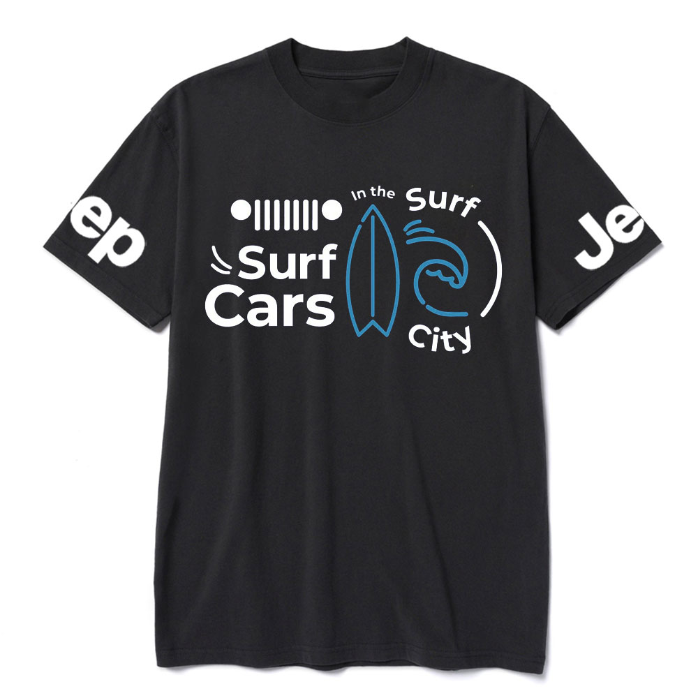 Surf Cars in the Surf City Jp Lover T-Shirt
