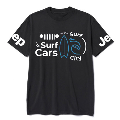 Surf Cars in the Surf City Jp Lover T-Shirt