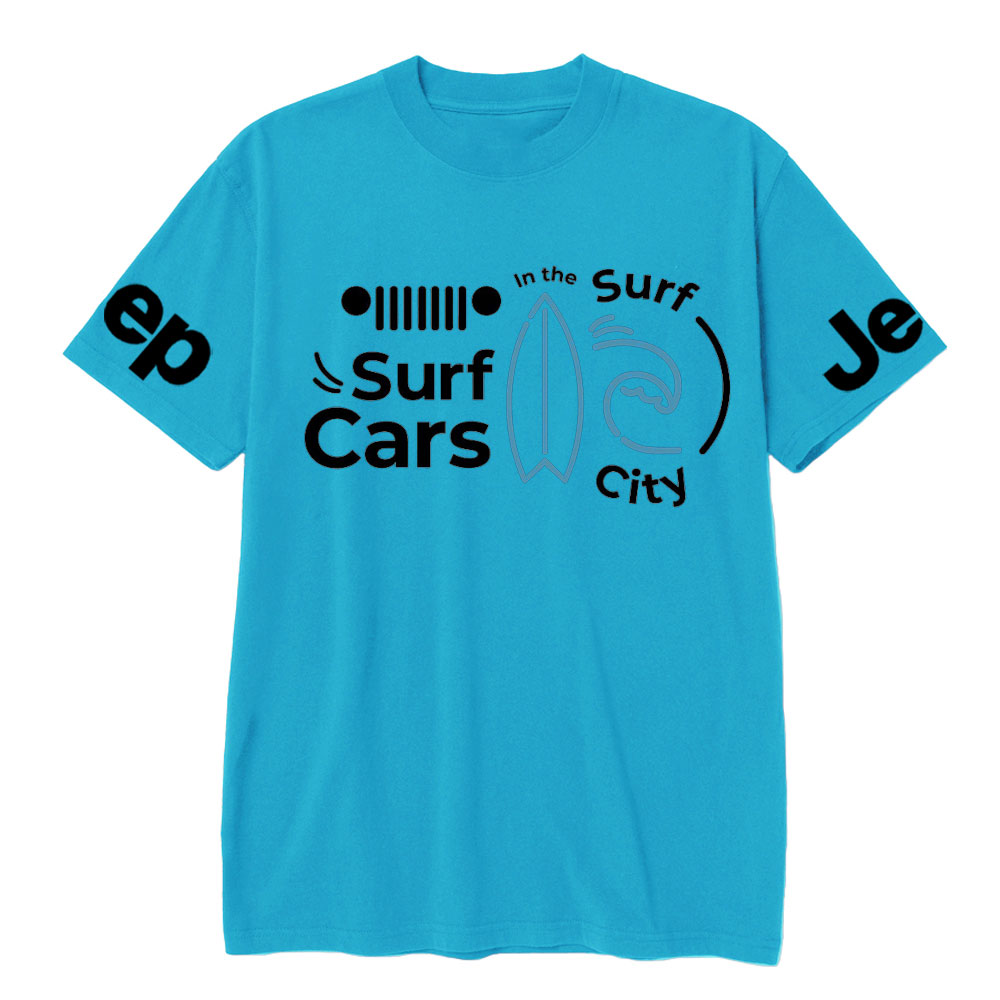 Surf Cars in the Surf City Jp Lover T-Shirt