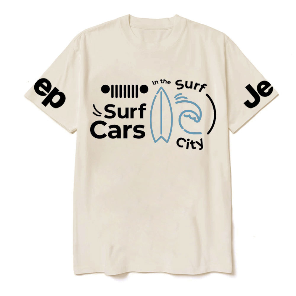 Surf Cars in the Surf City Jp Lover T-Shirt